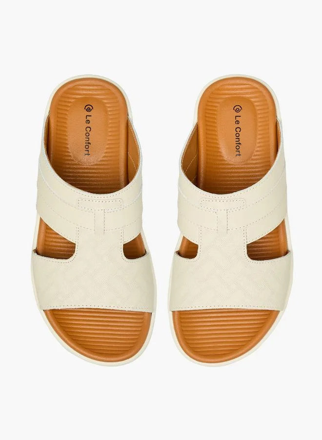 لو كونفورت صنادل عربية جلد محكم للأولاد مجموعة رمضان